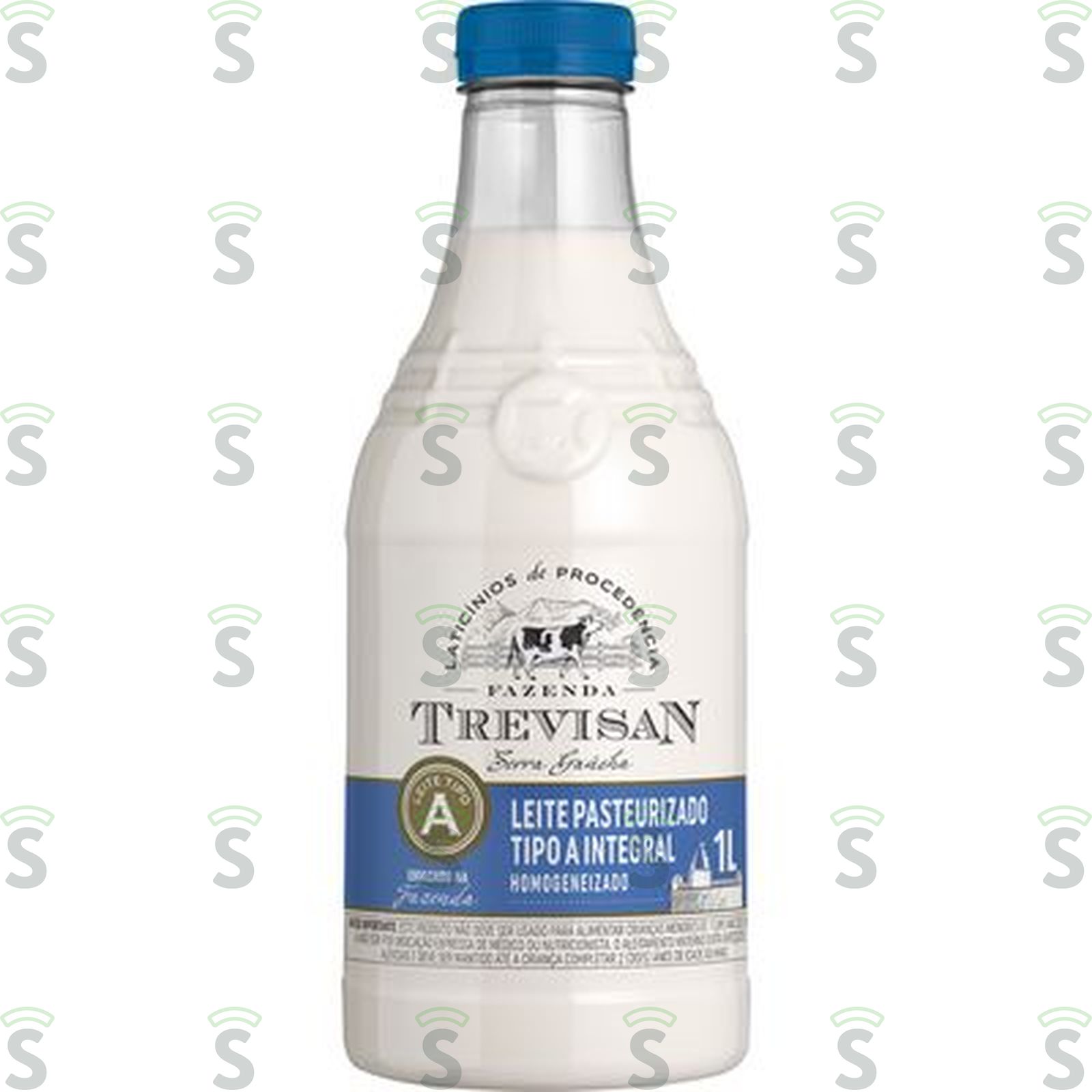 Leite Integral Fazenda Trevisan Embalagemitro 1LT