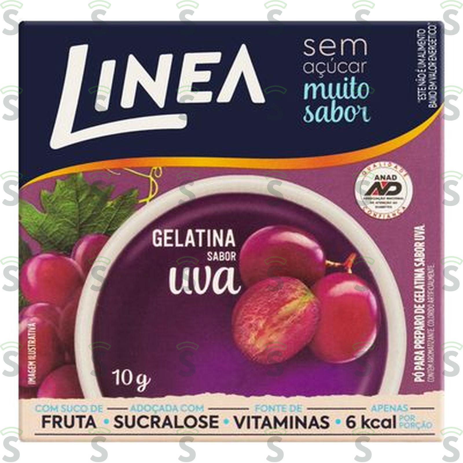 Linea-gelatina 10g uva