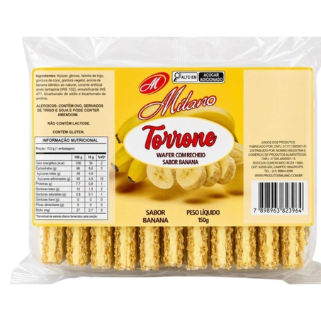 Torrone Milano 150g - Banana