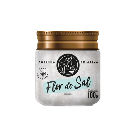 Flor De Sal Br Spices Original Pote 100g 
 