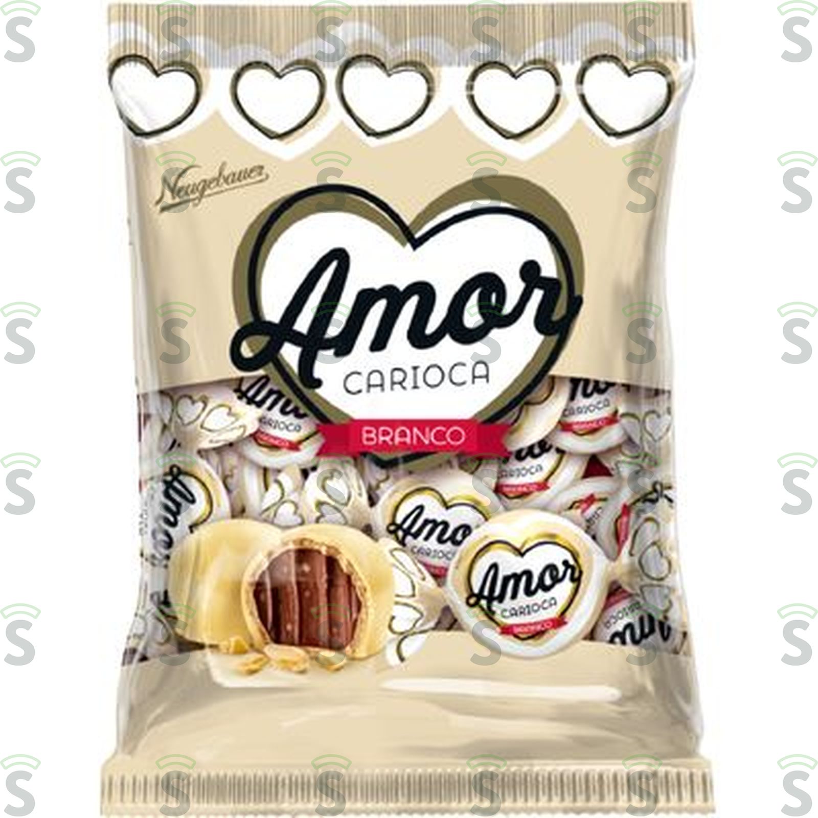 Bombom Amor Carioca Branco Pacote 900G