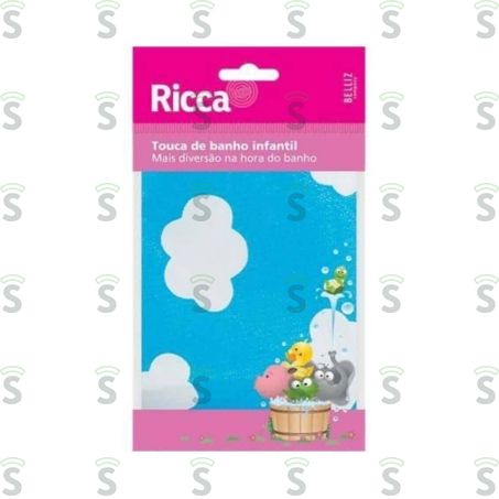  Touca Para Banho Infantil Ricca Ref 390 Embalagem 1un