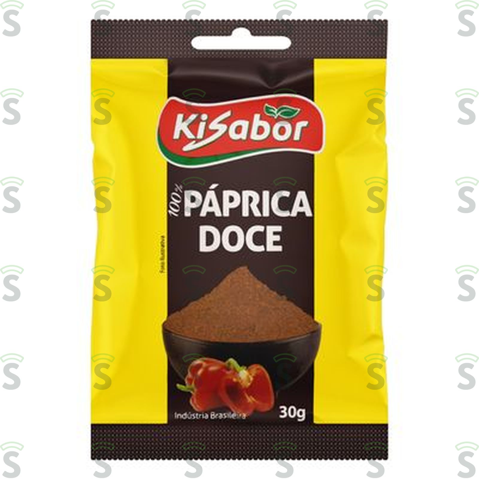 Especiarias Kisabor Páprica Doce Pacote 30G