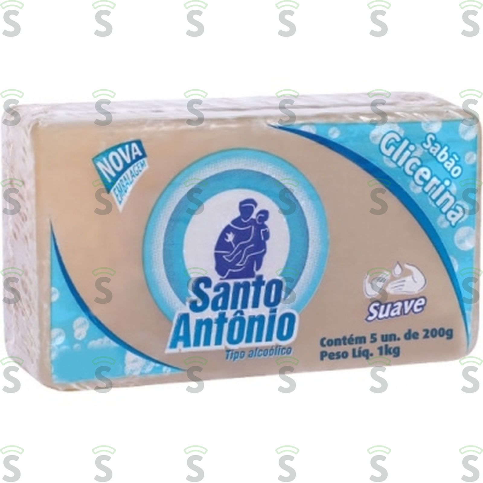 Santo antonio-sabao glicerina 400g.