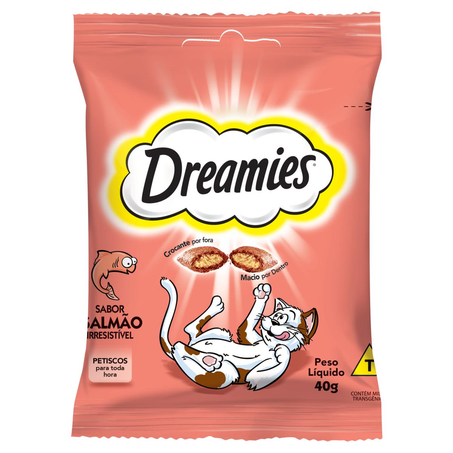 Petisco Dreamies 40g - Salmão