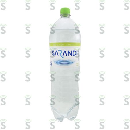  Água Mineral Sarandi Natural Com Gás Garrafa 2lt