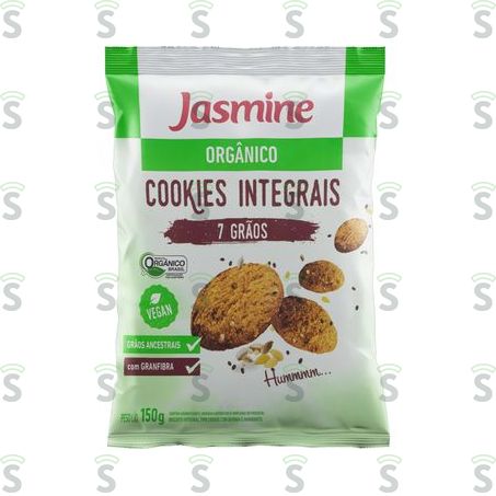  Cookies Jasmine Quinoa e Amaranto Orgânico Embalagem 150g