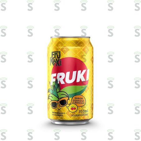  Refri Fruki 350ml Guarana C/abac