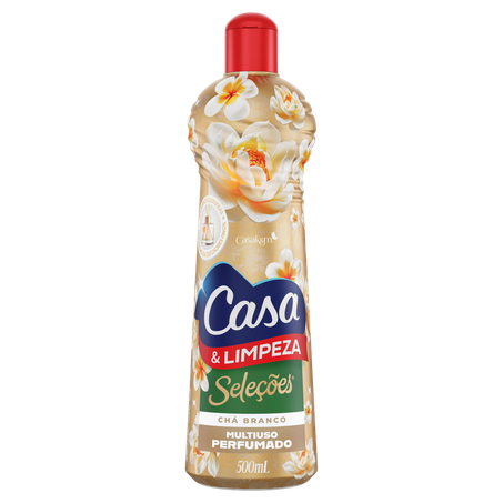 LIMPADOR CASA KM MULTIUSO CHA BRANCO 500ML