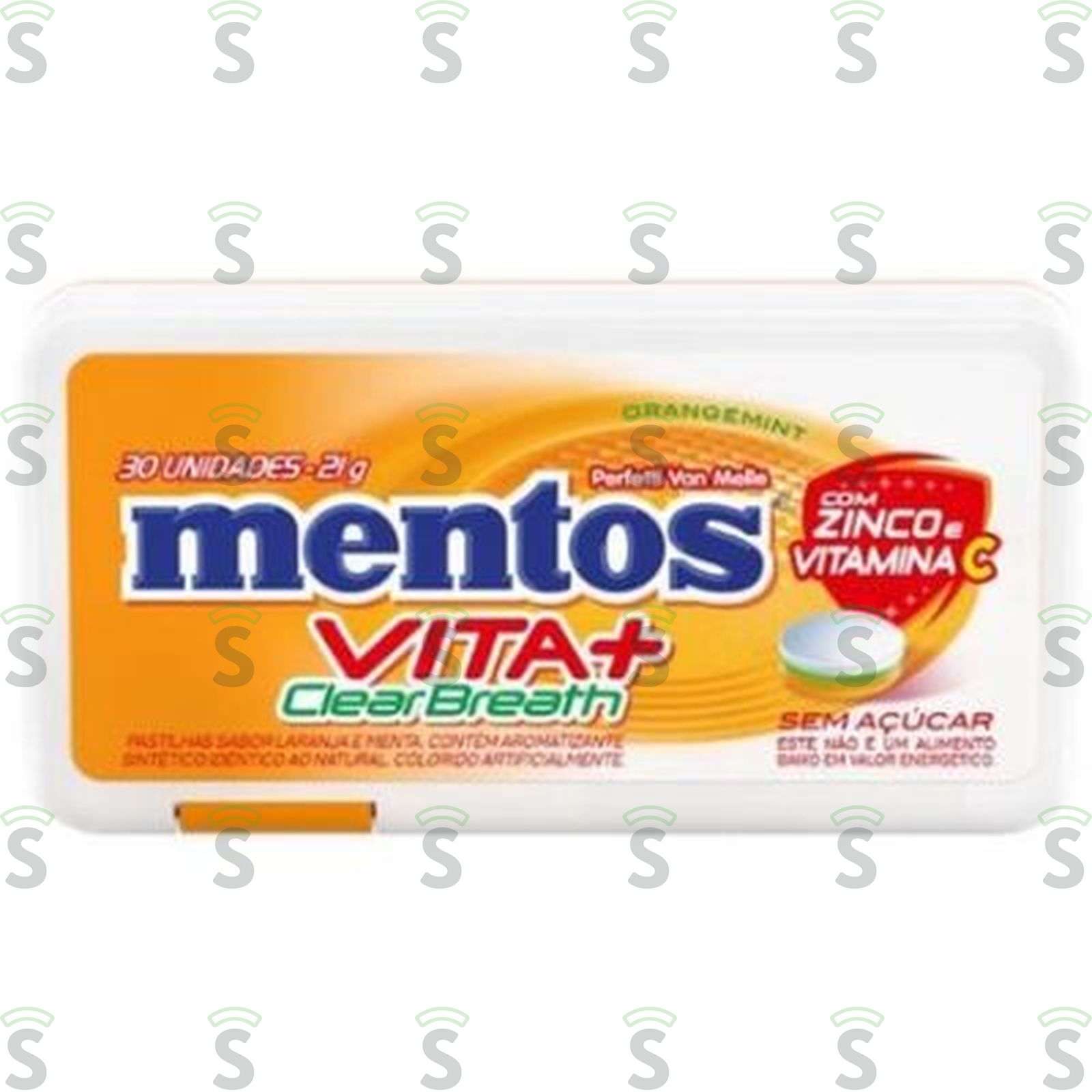 MENTOS CLEAR BREATH 21G  LARANJA