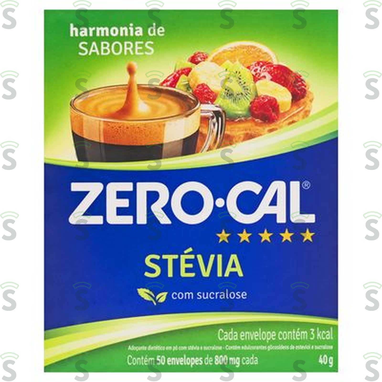 Adoçante Pó Zero Cal Stévia 40G