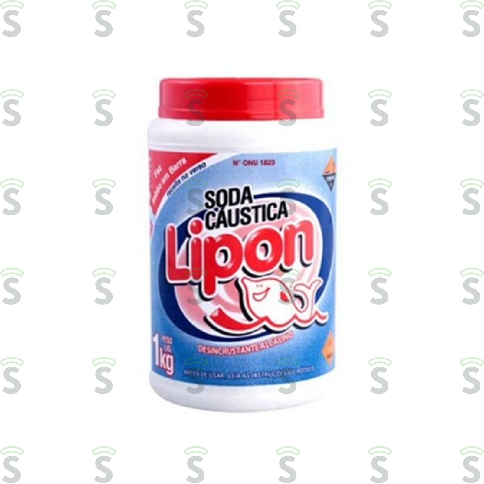Soda Cáustica Lipon Embalagem 1KG
