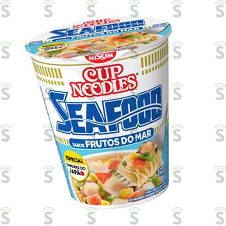  Macarrão Instantâneo Cup Noodles Frutos Do Mar 69g