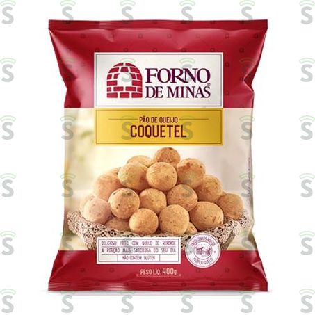  Pão de Queijo Forno de Minas Coquetel 400g