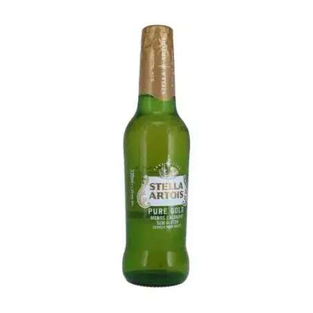  Stella Artois-cerveja Pure Gold 330ml Long Neck