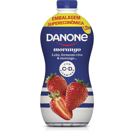 Iogurte Danone 1.250g - Morango