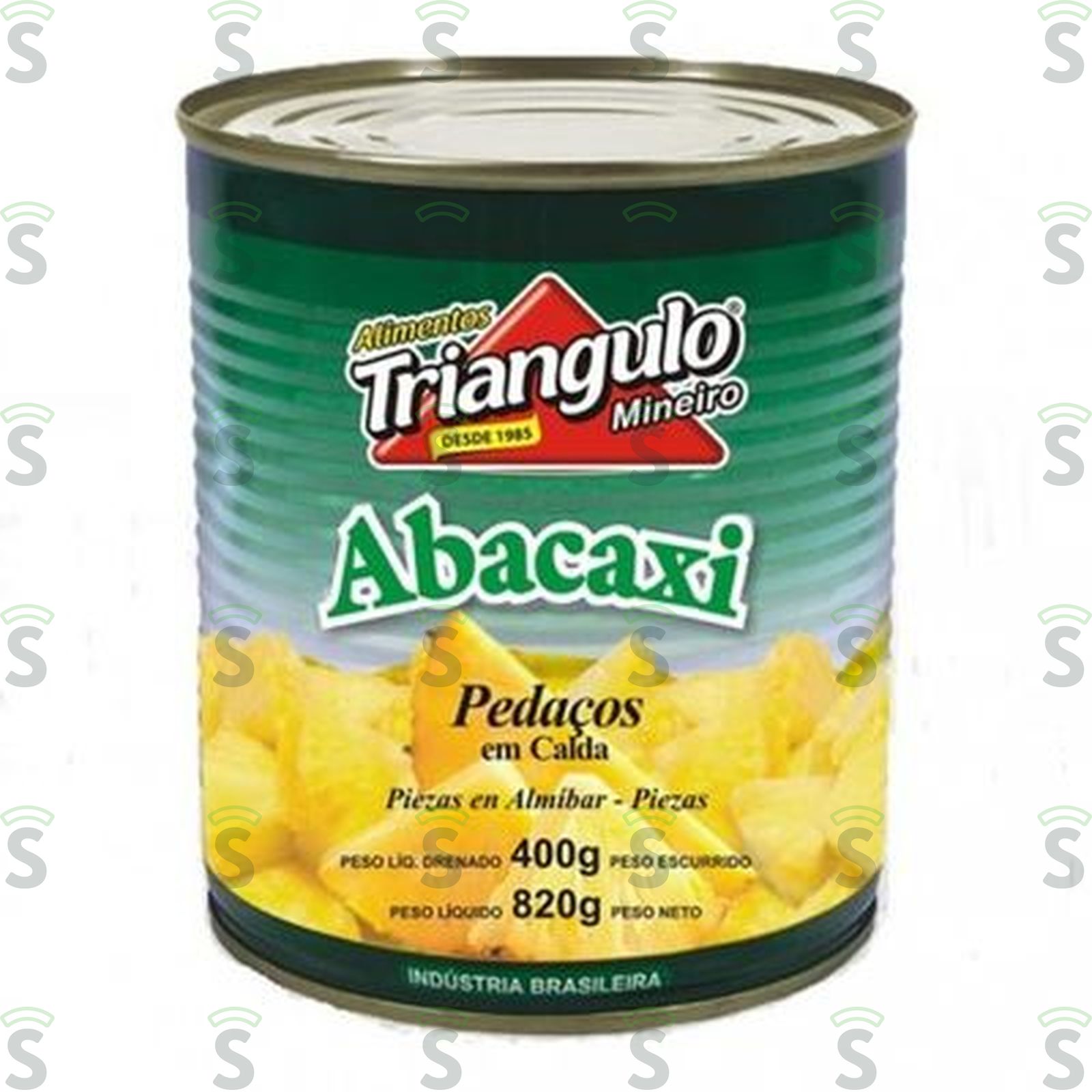Abacaxi em Calda Triangulo Pedaços 400G