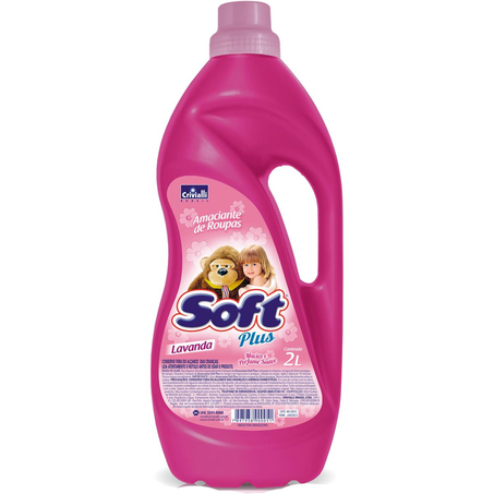 Amaciante Soft Plus 2 Litros - Lavanda