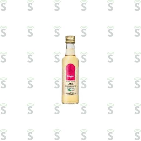  Vinagre de Fruta Selecionados Uniagro Maçã Orgânico Garrafa 250ml