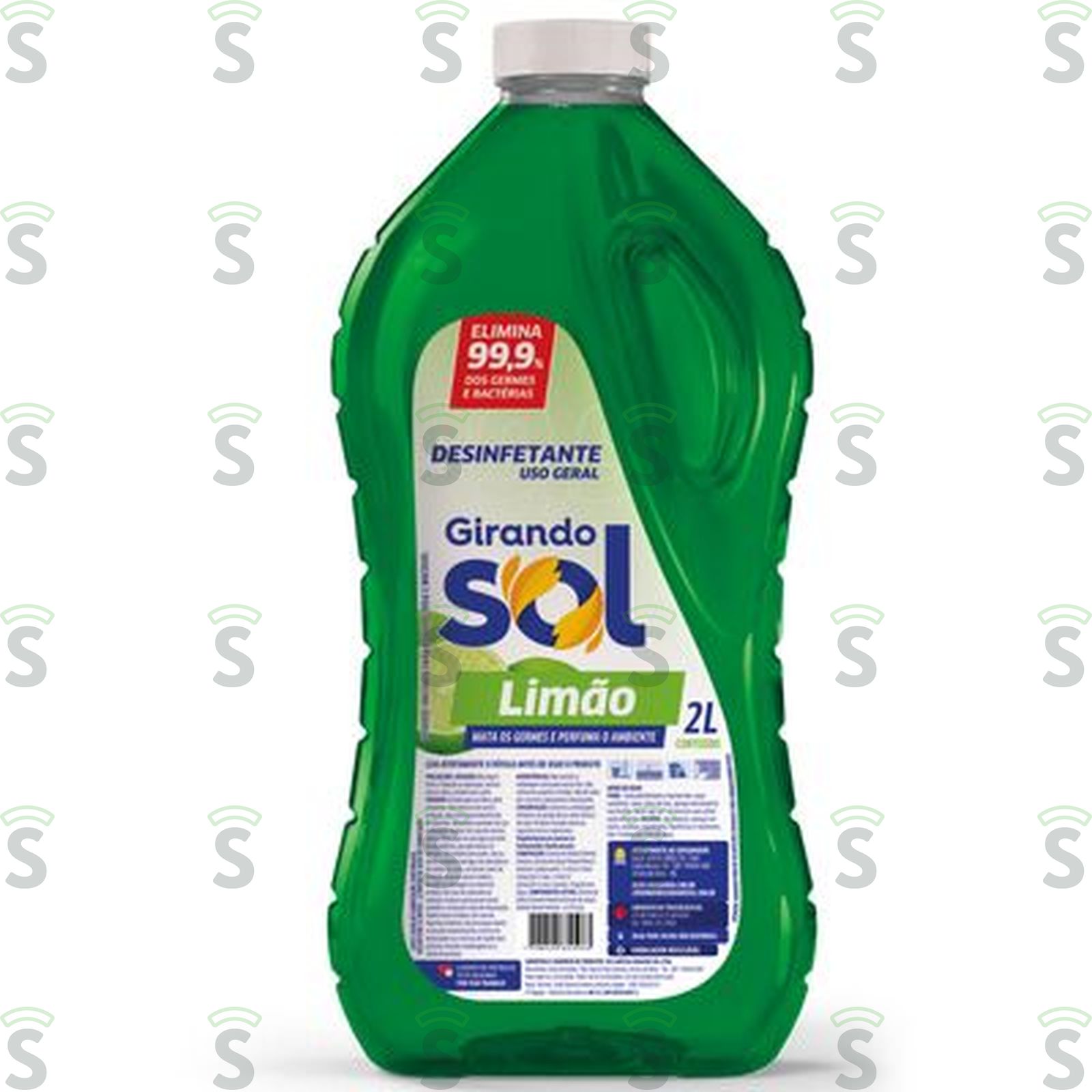 Girando sol-desinfetante 2lt limao