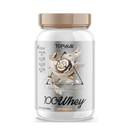 Suplemento Whey 100% Topway Coco C/ Baunilha 900g