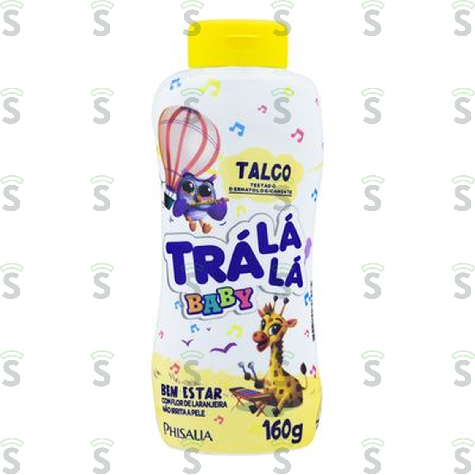 Talco Bebê Trá Lá Lá Kids Bem-Estar Frasco 160gr