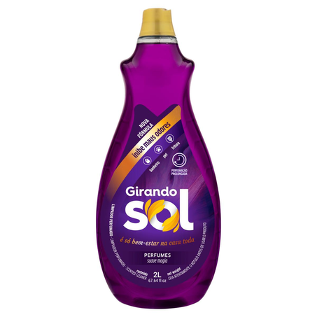 Limpador Perfumado Girando Sol 2 Litros - Suave Magia