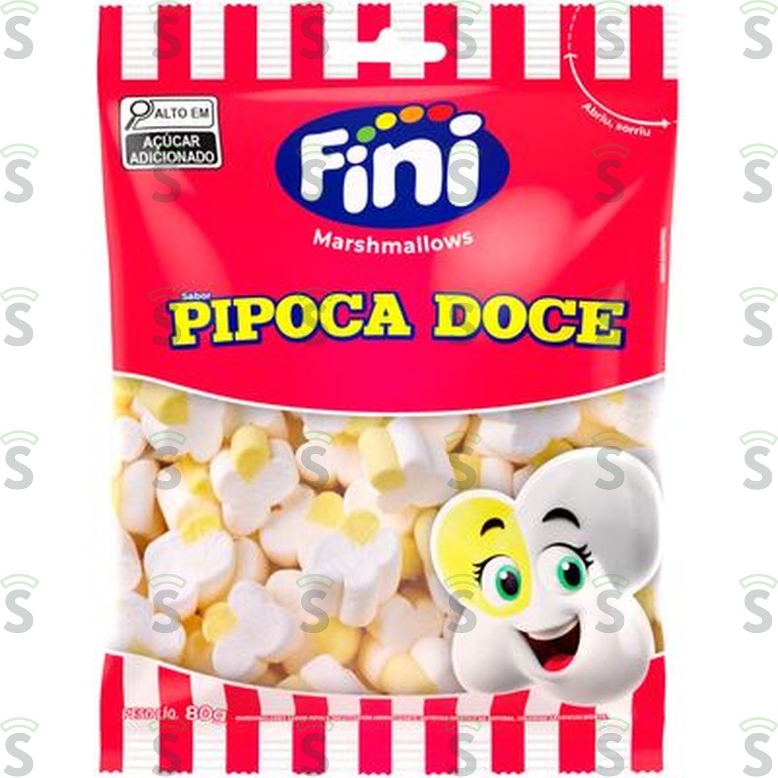 BALA MARSHMALLOW FINI 80G PIPOCA DOCE