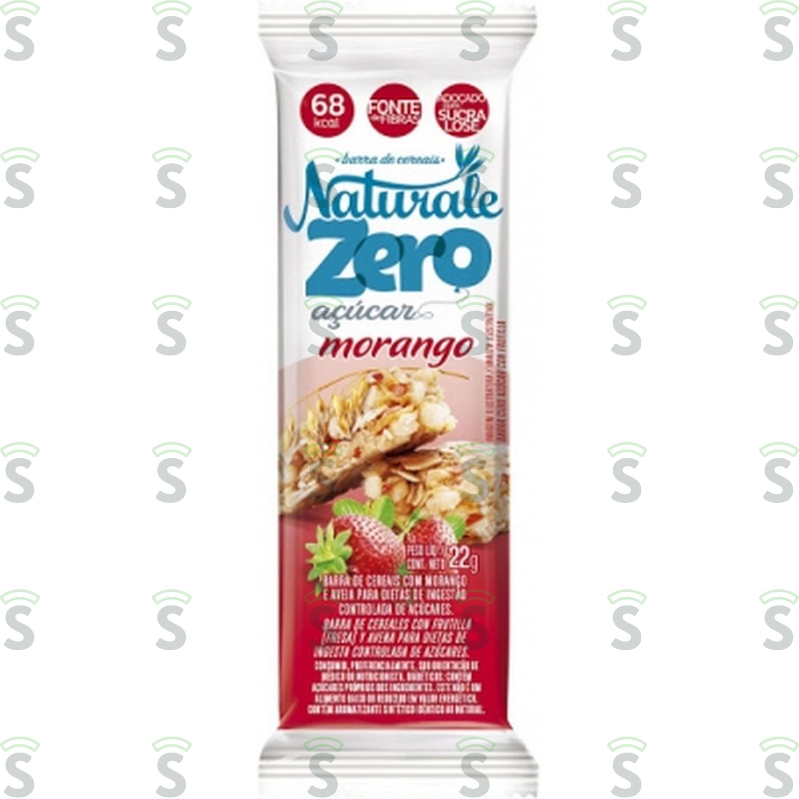 Naturale-barra cereal 22g morango