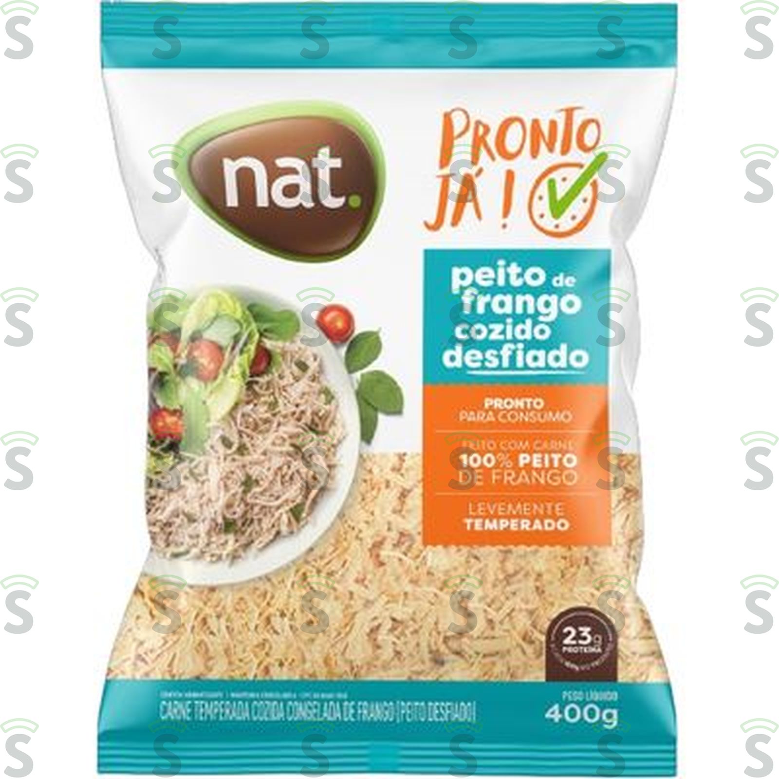 Peito de Frango Nat Desfiado Congelado 400G