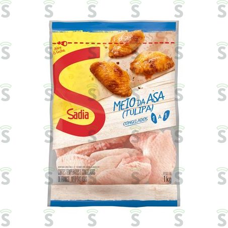  Frango Congelado Sadia Meio da Asa 1kg