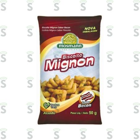  Biscoito Mignon Bacon Mosmann 50g