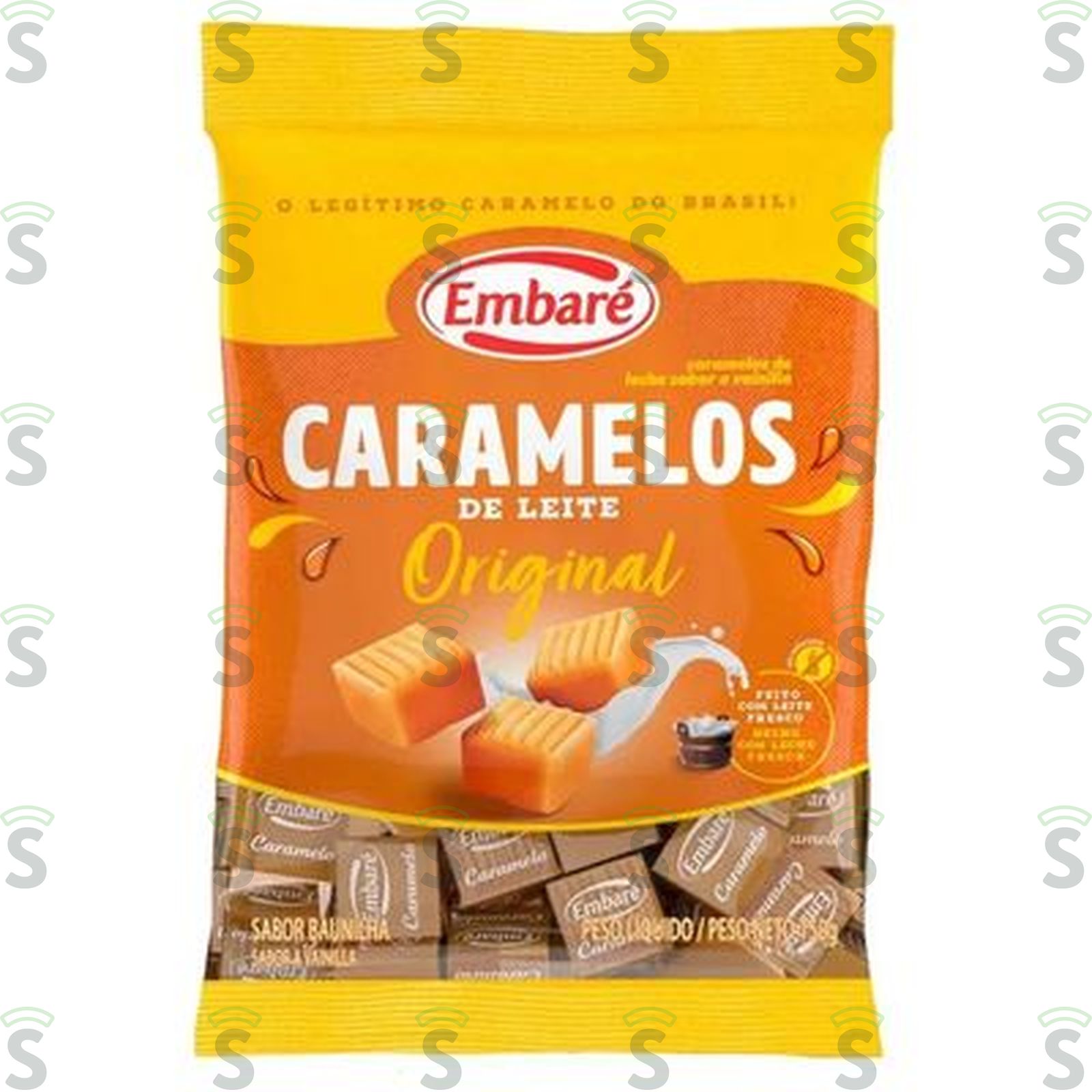 Caramelo de Leite Embaré Baunilha 150G