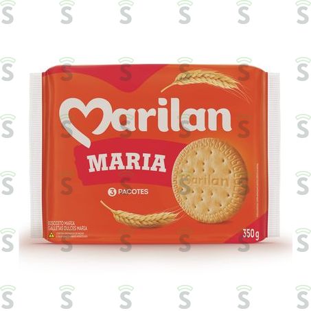  Biscoito Maria Marilan Pacote 350g