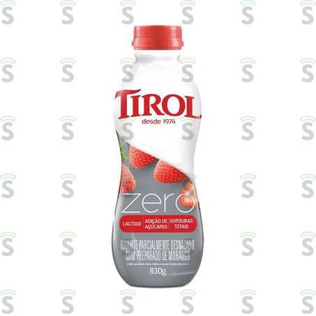  Tirol-iogurte Zero 830g Morango