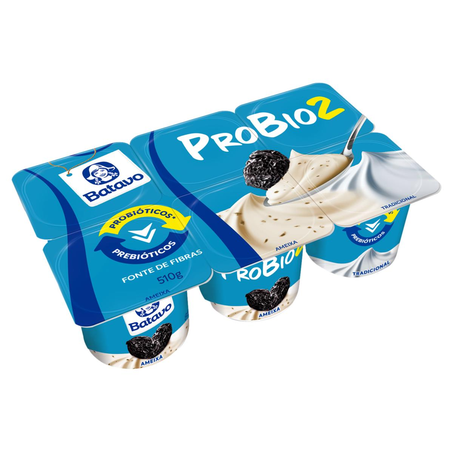 Iogurte Batavo ProBio2 510g - Ameixa