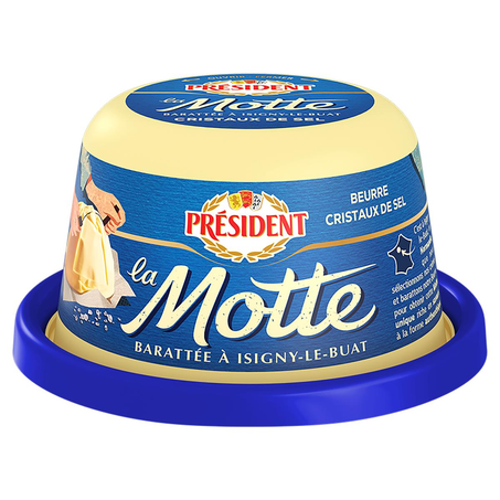 Manteiga Président 250g - La Motte - Com Sal