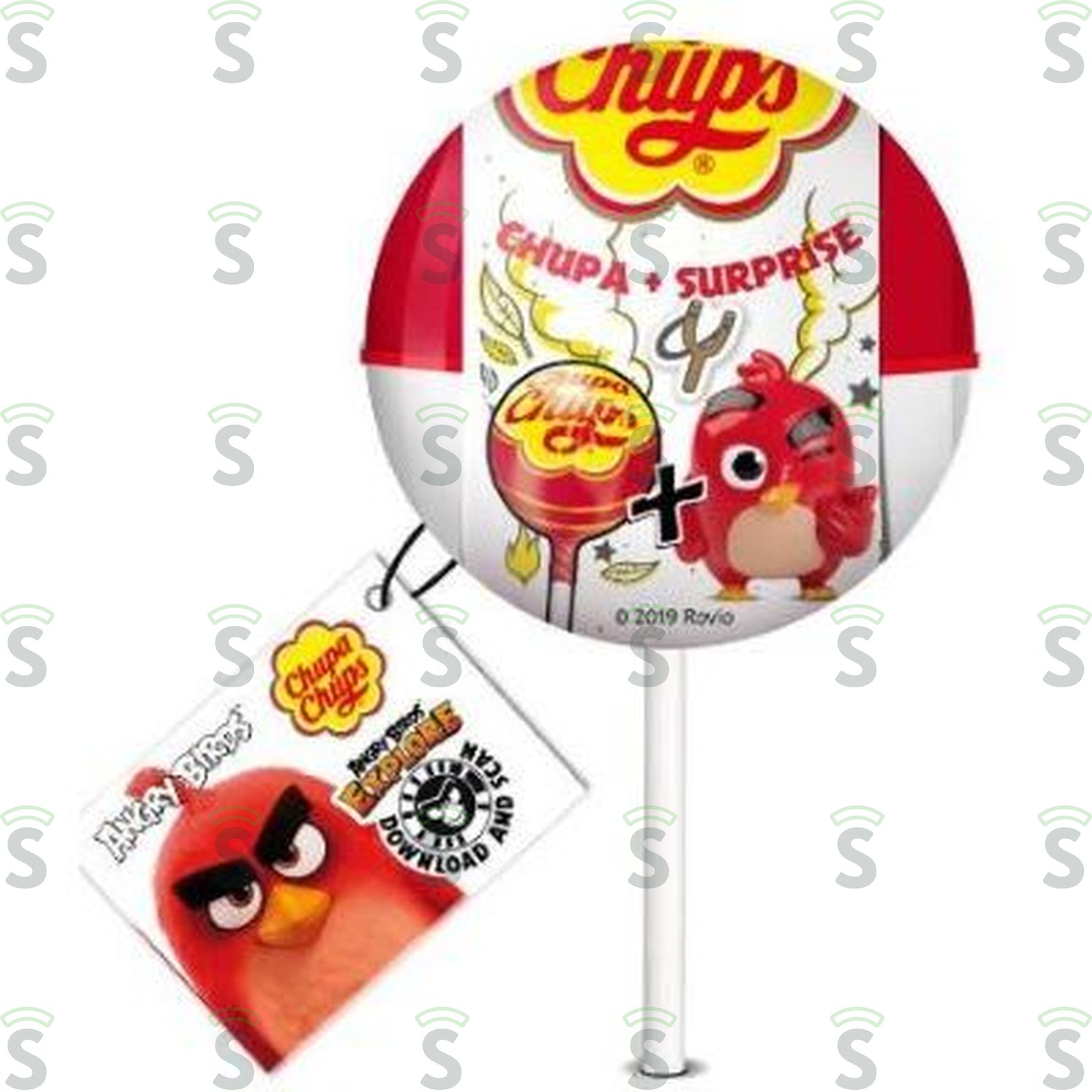 Pirulito Chupa Chups Angry Birds Surprise 12G