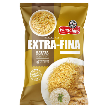 Batata Palha Elma Chips 90g - Extrafina