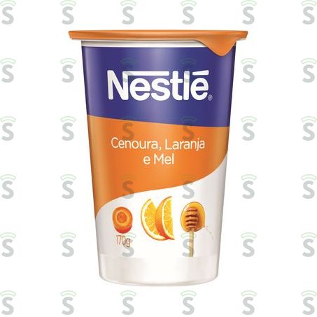  Iogurte Natural Nestlé Cenoura Laranja e Mel 170g