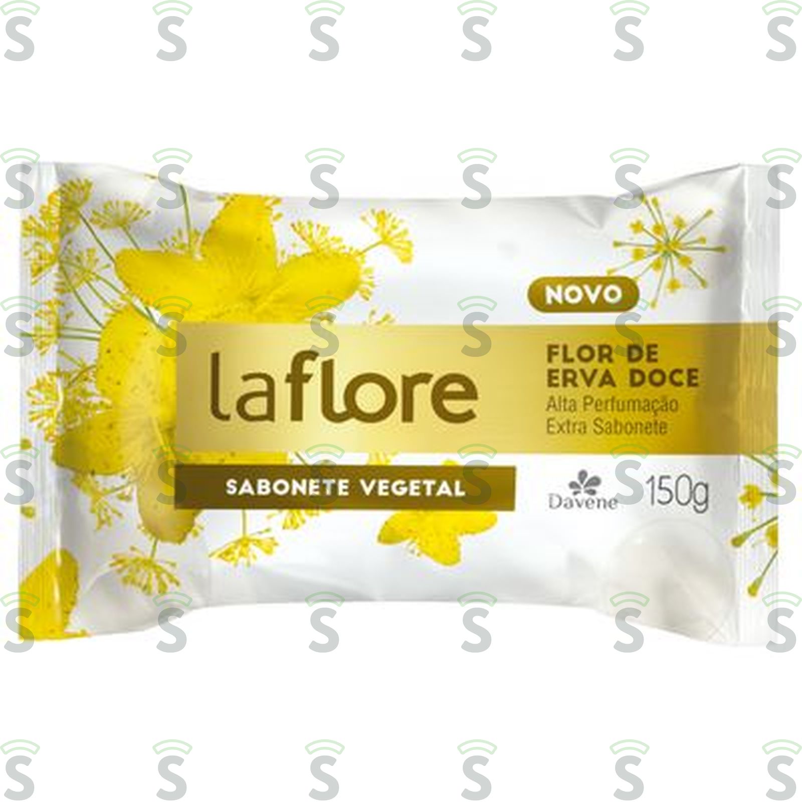 Sabonete Barra Vegetal Flor de Erva-doce Davene La Flore 150G