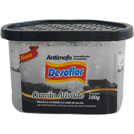 Antimofo Desoflor 160g - Carvão Ativado