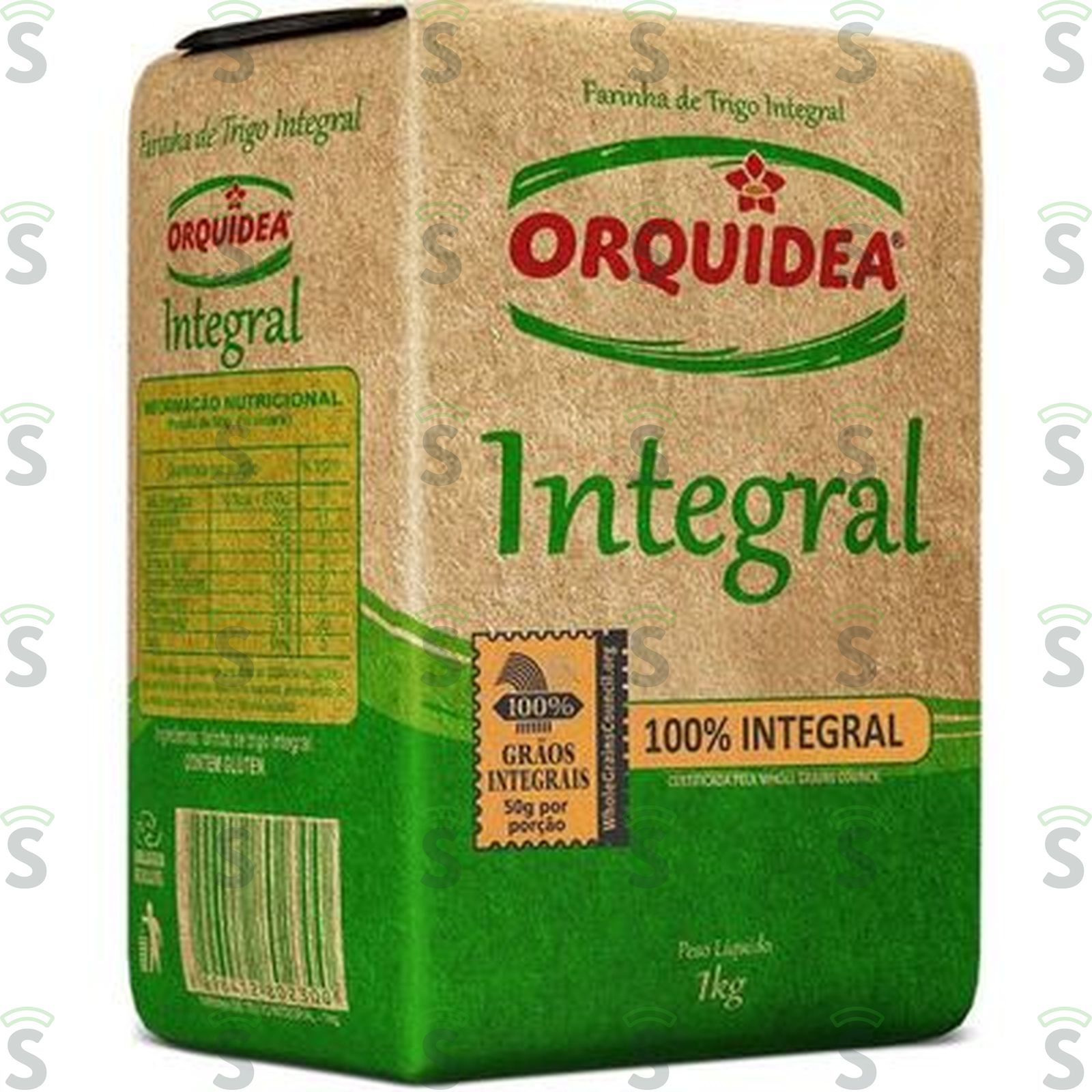 Orquidea-farinha trigo 1kg integral