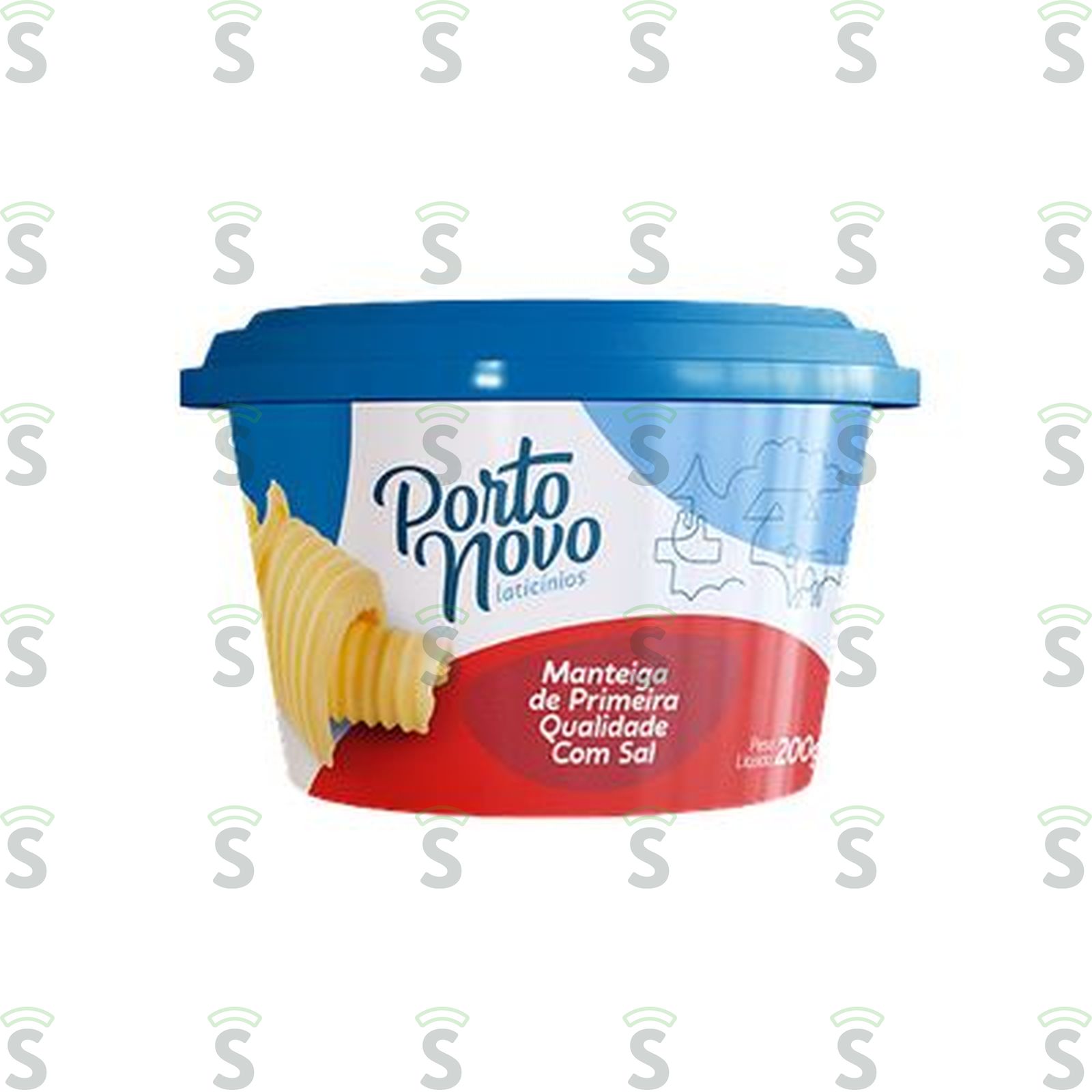 MANTEIGA PORTO NOVO 200G S SAL PT