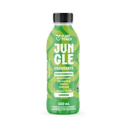 Plant Power Jungle Suplemento Alimentar Limonada 500Ml Endurance Carbo