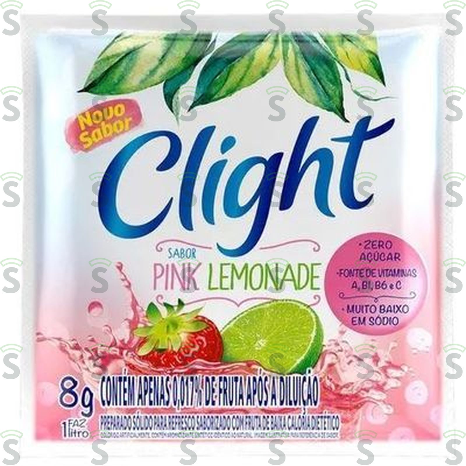 REFRESCO PO CLIGHT 8GR PINK LEMON