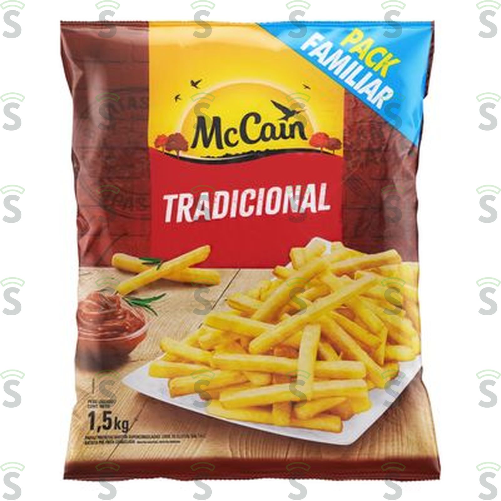 Batata Congelada Mccain Tradicional Pacote 1.5KG