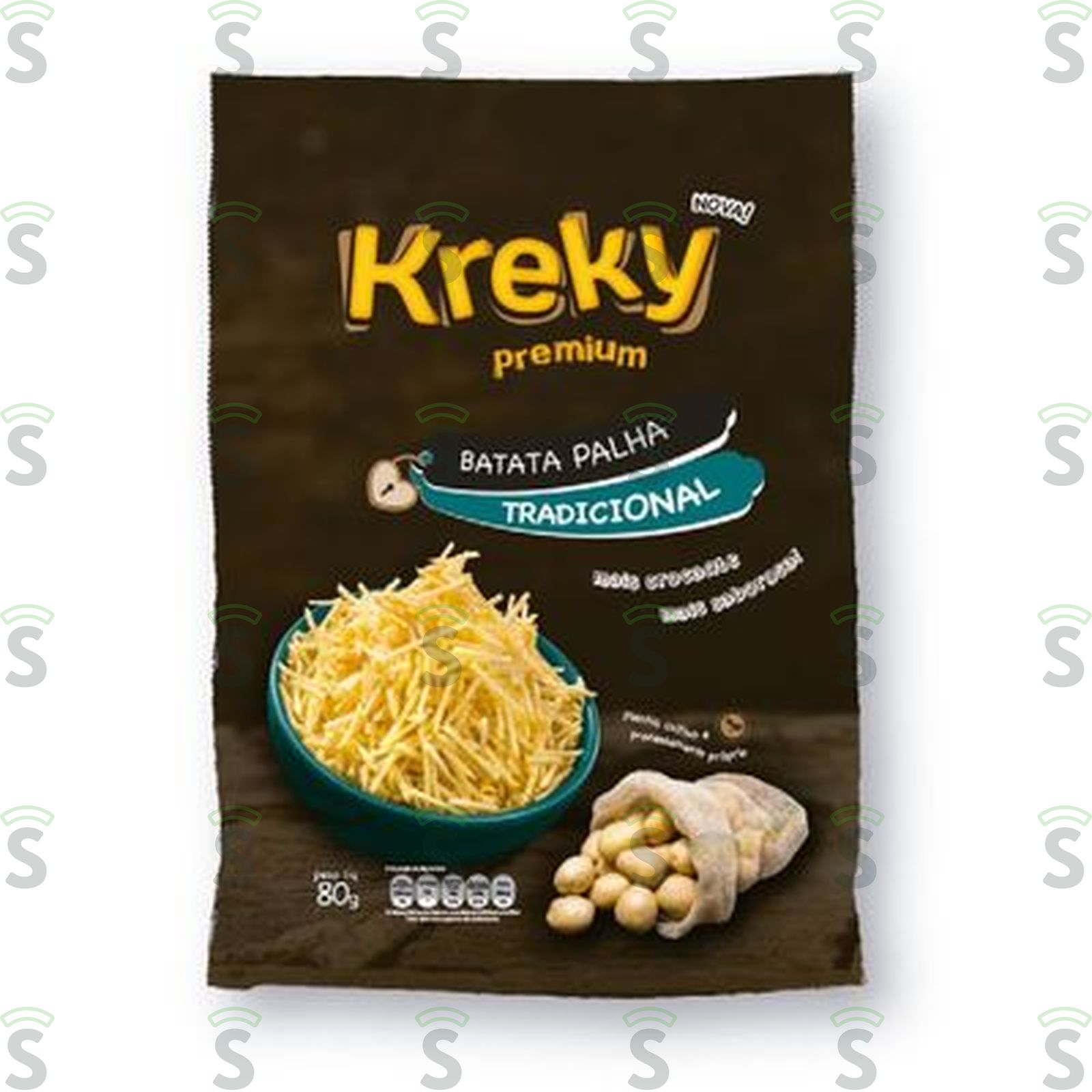 Kreky-batata palha 80g premium