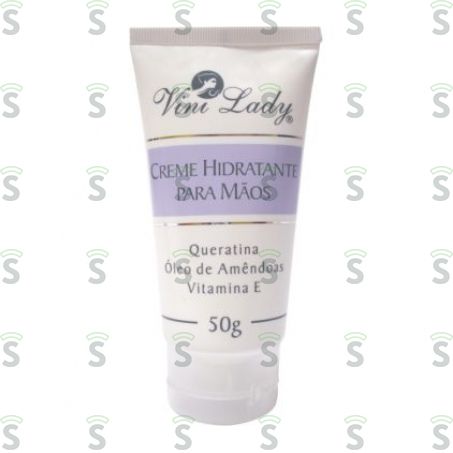  Creme Hidratante Vinilady Mãos e Unhas Frasco 50gr