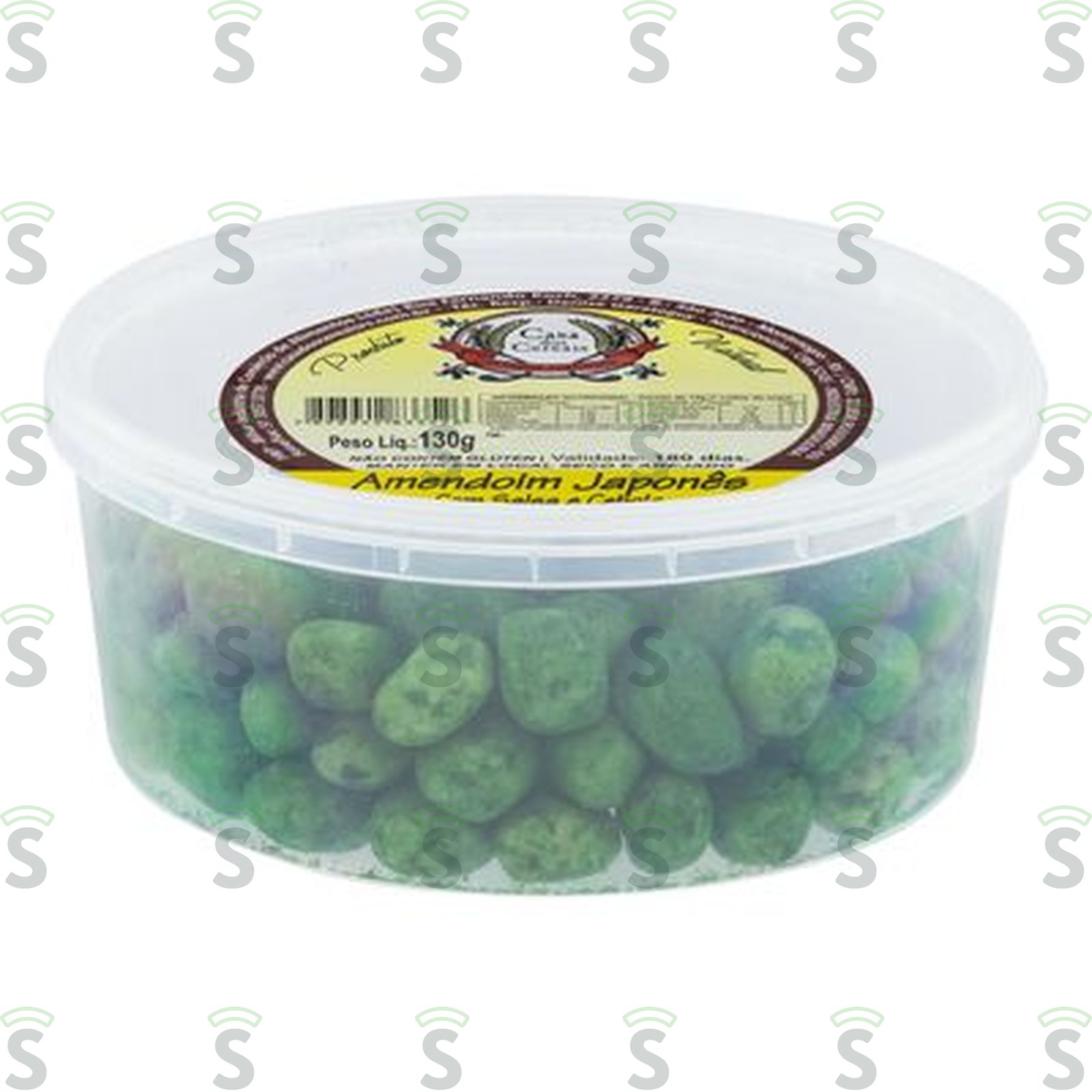 Amendoim Japonês Salsa E Cebola Casa Dos Cereais Pote 130G